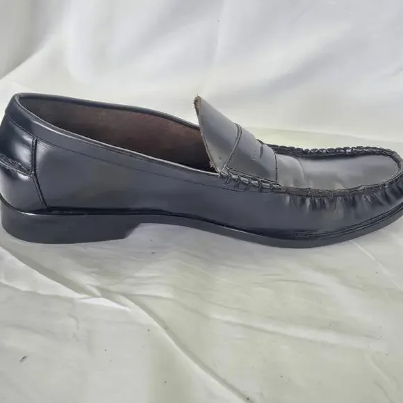 Florsheim Black Leather Penny Loafers Classic  Men's Size 10.5D - Picture 4 of 11